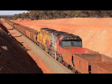 Massive Ore Trains & Critical Services: Eastern Standard Gauge of Western Australia