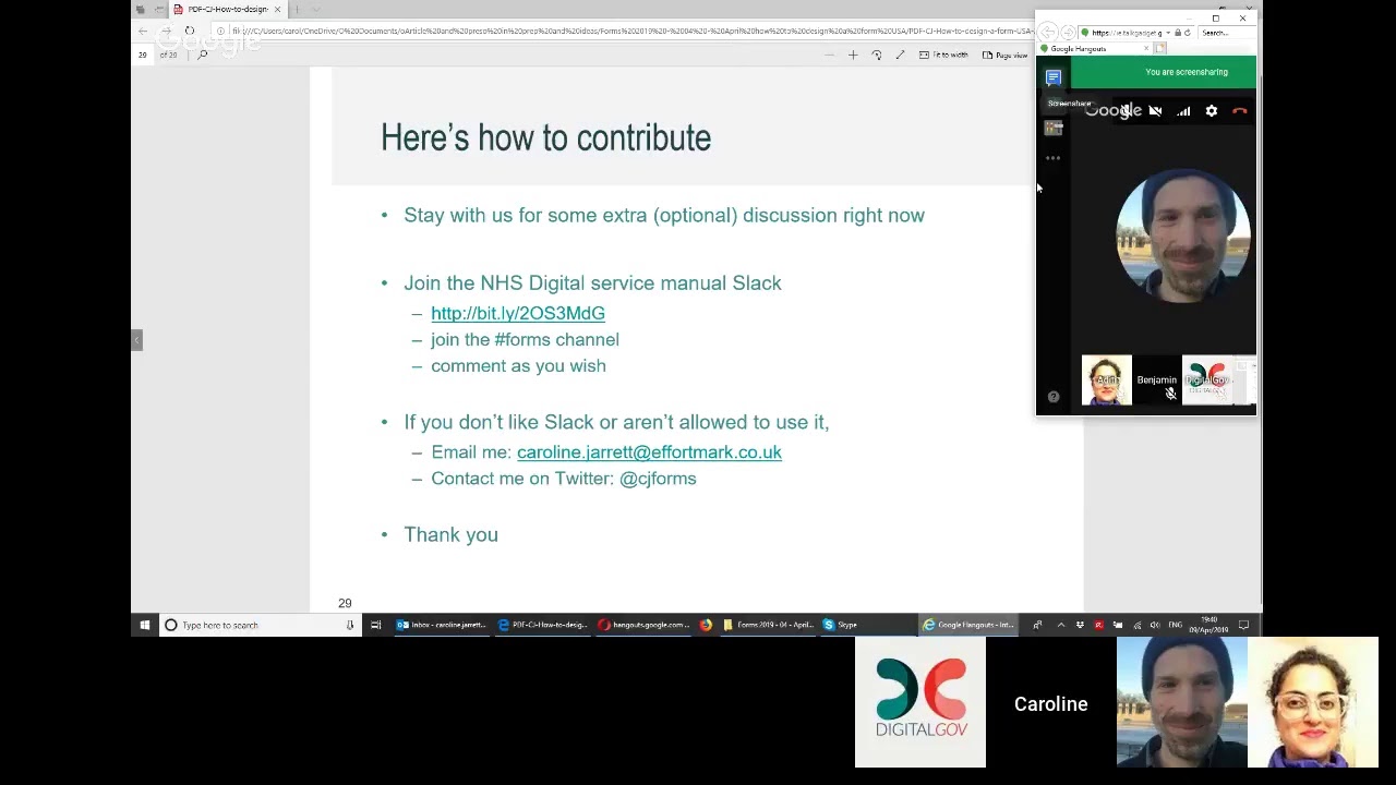 Caroline Jarrett on How to Design a Better Form