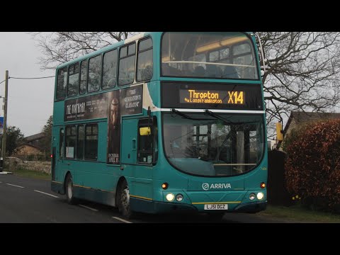 OVERTAKE & THRASH | Route X14: 7486/LJ51DGZ - Volvo B7TL Wright Eclipse Gemini 1