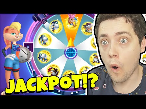 DUNKER LOLA WHEEL 24 GOLDEN TICKETS SPENDING JACKPOT HERE Looney Tunes World of Mayhem