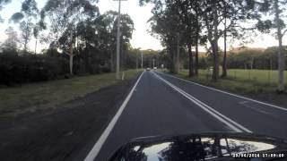 preview picture of video 'Driving timelapse from Mount Wilson NSW to M7 motorway, 25 April 2014'