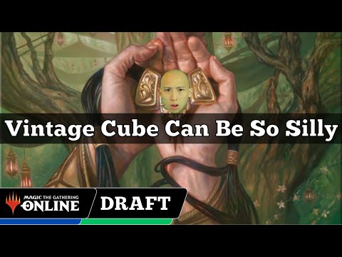 Vintage Cube Can Be So Silly | Vintage Cube Draft | MTGO