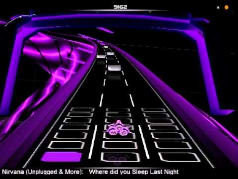 Audiosurf: Nirvana - Where Did You Sleep last Night ~ Ninja Mono