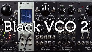 Video thumbnail for Black VCO 2 sound demo by Erica Synths