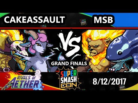 Smash Con 2017 Rivals - T2|CakeAssault (Fors/Absa) Vs. EDAX|Fullstream (Zetter/Orcane) ROA GF