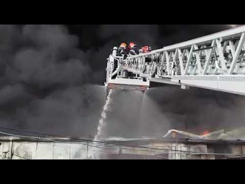 Mediafax 06 Mai - Incendiu puternic la Afumați. Cetățenii informați prin Ro-Alert