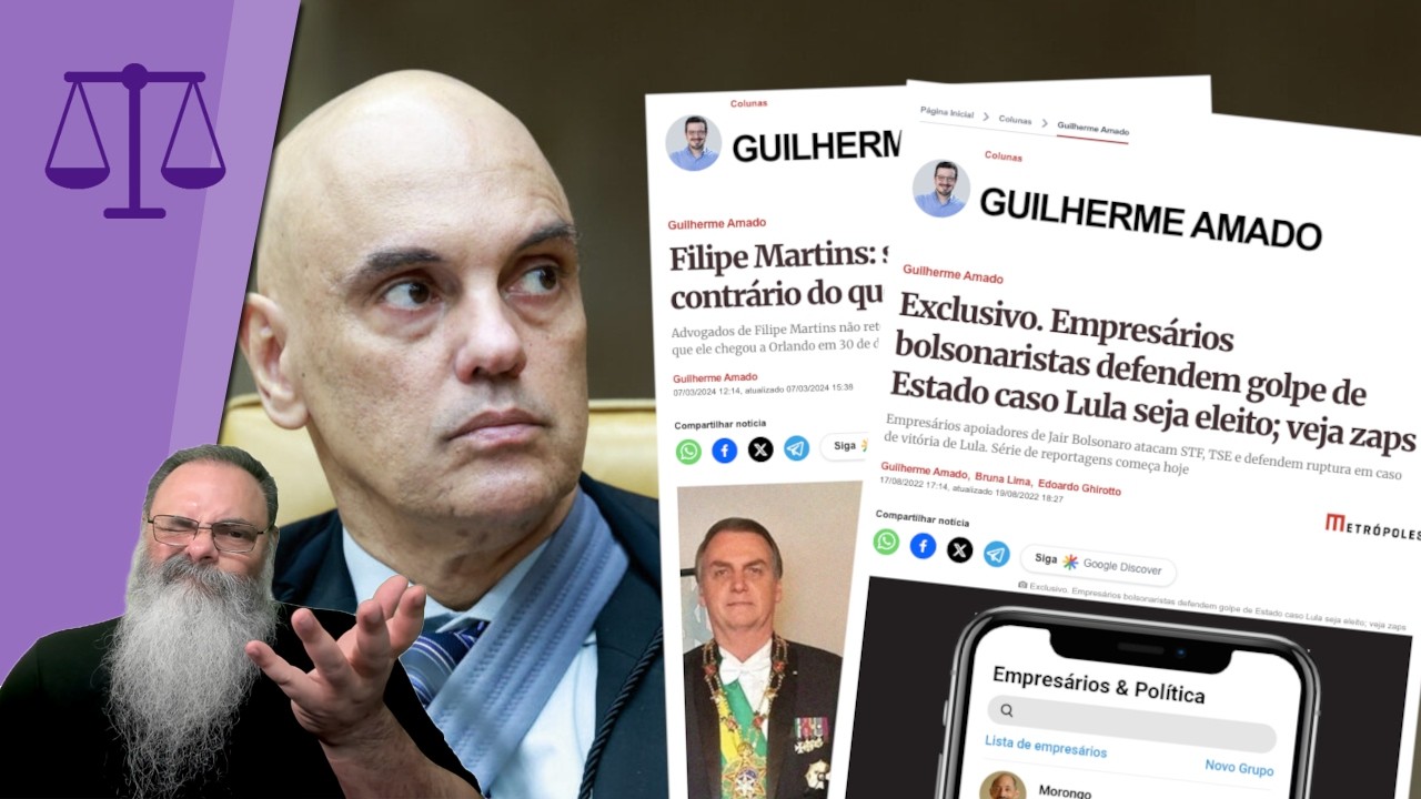 XANDÃO reclamou de INQUÉRITOS CRIADOS com BASE em NOTÍCIAS VAZADAS... UÉ??!!??