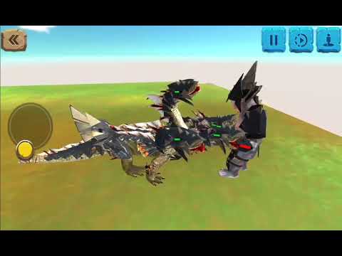 Mega Hydra vs mega Goro(Animal Revolt battle simulator)