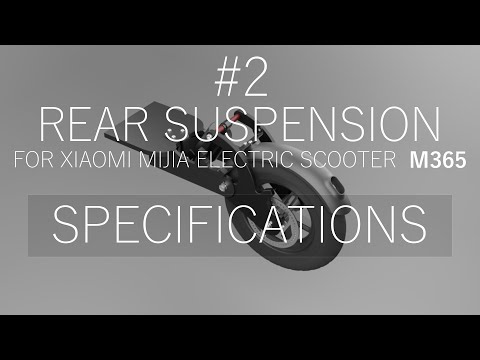 Rear Suspension For Xiaomi Mijia M365 Konyk 2# Specifications