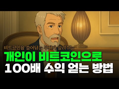 비트코인으로 100배 수익 얻는 확실한 방법 (마이클 세일러)