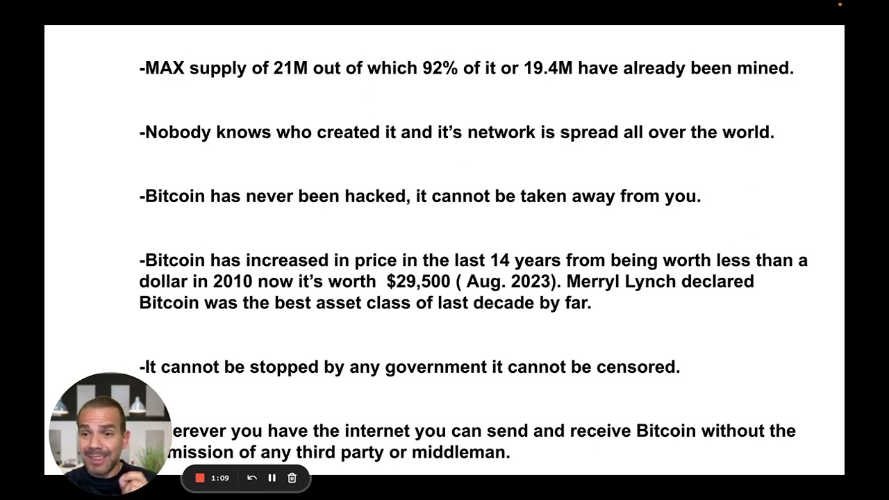 Bitcoin for Noobs - A Quick Intro thumbnail