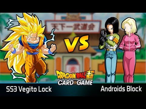 SS3 Vegito Lock VS Android Block - DBS Card Game
