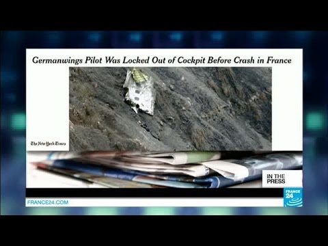 NYT: Germanwings pilot was locked out of the cockpit before the crash