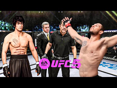 Bruce Lee vs Nikita Krylov   EA Sports UFC 5   Epic Fight 🔥🐲