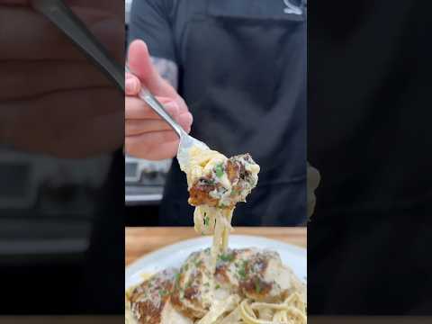 Chicken Alfredo with Fettuccine