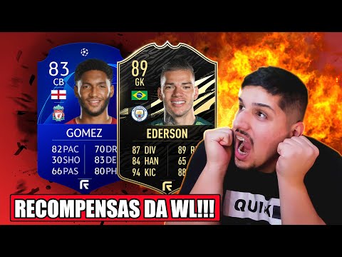 EU MITEI NAS RECOMPENSAS DA WL E MONTEI UM TIME NOVO!!! FIFA 21 SÓ PACKS EP 08