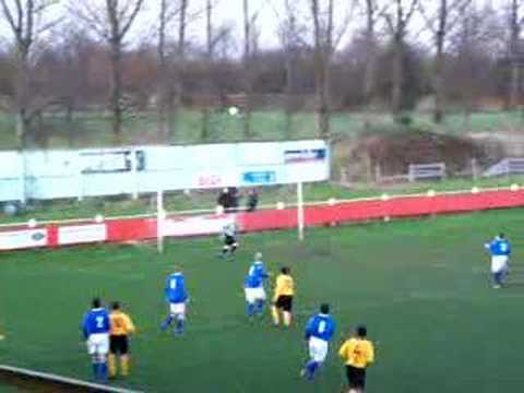 Prescot Cables second goal against Ossett Town, 20th January