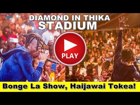 Diamond Platnumz Live Performance At Thika Stadium