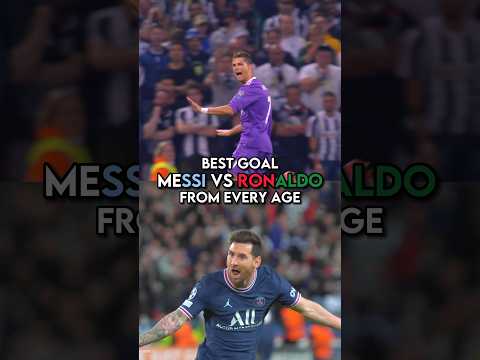 Messi vs Ronaldo best goal from every year | part 1