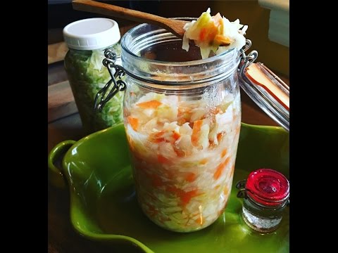 NO SALT SAUERKRAUT Y'ALL... let's make it :)