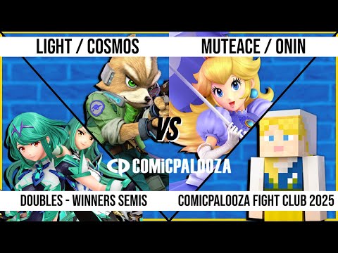 Comicpalooza 2025 - Winners Semi-Final - Light / Cosmos VS MuteAce / Onin - Ultimate Doubles