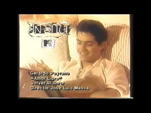 "AMOR LIBRE" éxito de los 90´s - Jerardo Peyrano