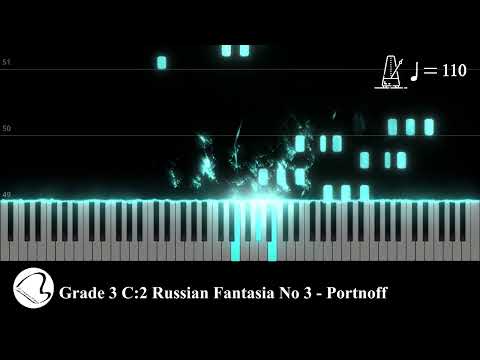 Russian Fantasia No 3 - Piano only - Tempo 110 - AMEB Violin Series 10 Grade 3 List C No. 2