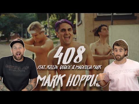 408 ft KELLIN QUINN and MAGNOLIAPARK "Mark Hoppus" | Aussie Metal Heads Reaction