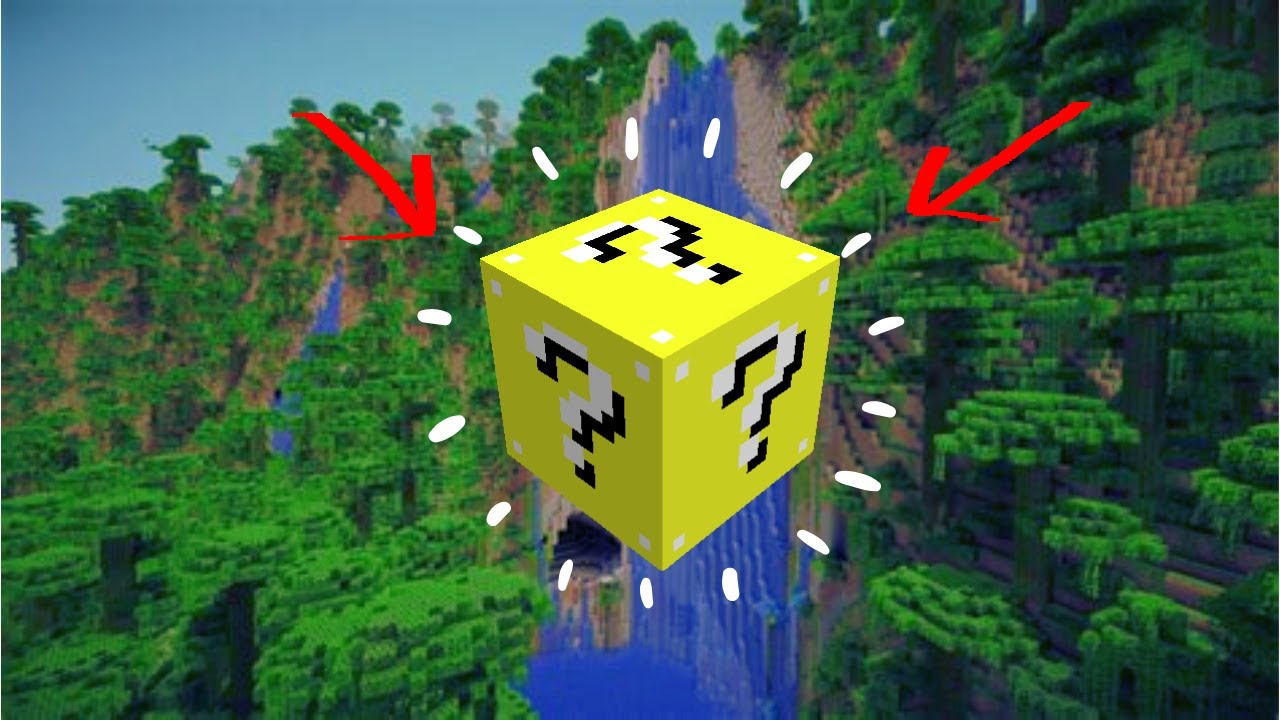 r Lucky Blocks in Minecraft Minecraft Data Pack