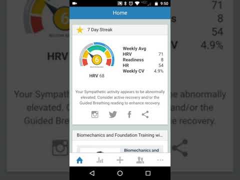 Elite HRV basic stuff