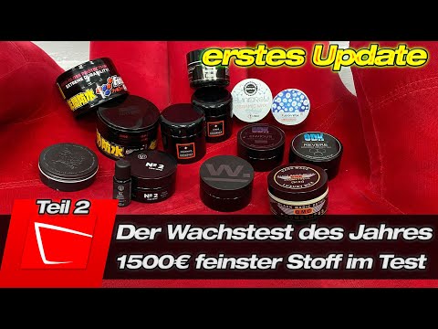 Wax test of the year - are expensive waxes really better? 1500€ wax in one video update 1 week