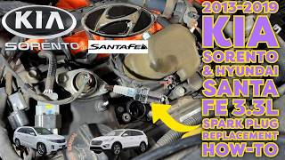 2013-2019 Kia Sorento & Hyundai Santa Fe 3.3L Spark Plug Replacement How-To