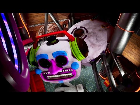How DJ Music Man Catches Gregory Inside The Toilettes 3rd Person View - FNAF Security Breach