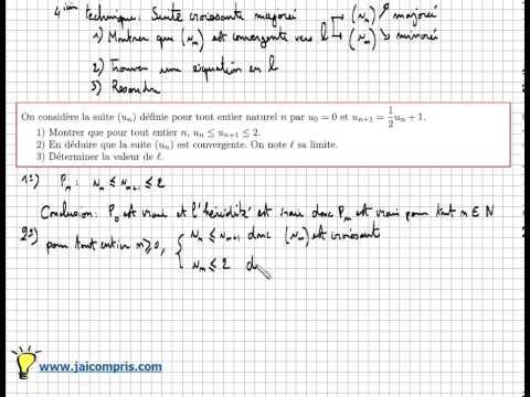 comment trouver un encadrement de x