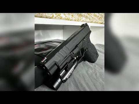 Springfield Armory XDM Elite 4.5 Handgun Unboxing (CA Compliant)