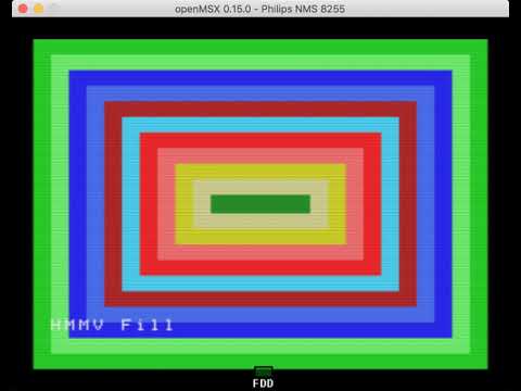 MSX VDP new Commands integrated in FUSION-Cw