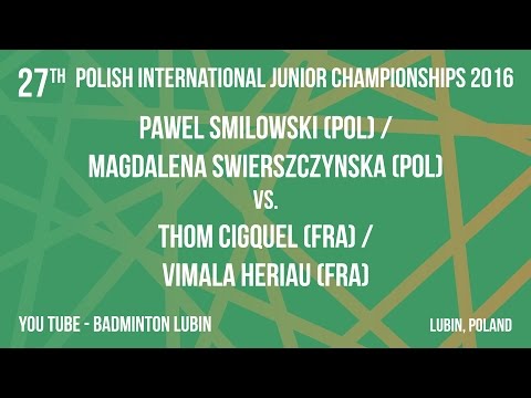 #PJ2016 Lubin - XD SF - SMILOWSKI/ SWIERCZYNSKA vs. GICQUEL/HERIAU