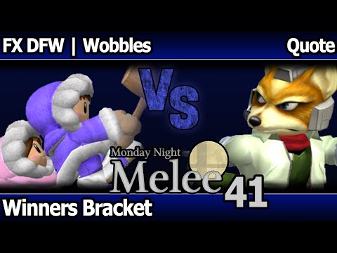 MNM 41 Melee - FX DFW | Wobbles (ICs) vs Quote (Fox) - Winners Bracket