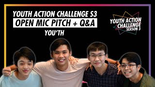 Youth Action Challenge S3E57: Pitch/Q&A; You'th