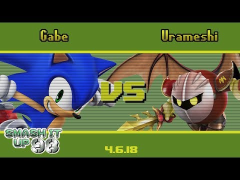Urameshi (Meta Knight) vs Gabe (Sonic) - SIU 98 - Wii U