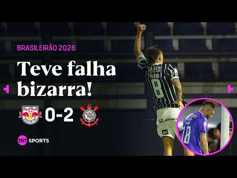 VOLPI FALHA, GARRO APROVEITA E CORINTHIANS VENCE FORA DE CASA | BRAGANTINO 0 X 2 CORINTHIANS