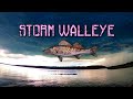 Video Thumbnail for Crazy Shallow Walleye Swimbait Bite Kayak Fishing | Scary Storm Clouds!!