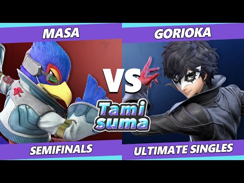 TAMISUMA 187 Semifinals - MASA (Falco) Vs. Gorioka (Joker) Smash Ultimate SSBU