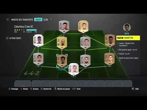 FIFA20 SBC / DCE LIGUE MAJOR LEAGUE SOCCER - COLUMBUS CREW SC - SOLUTION PAS CHER