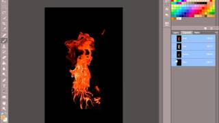 preview picture of video 'Wild Fire |Photo Manipulation|Turn Anything Into Fire'