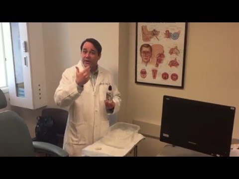 Dr. Adappa and Dr. Palmer teach you How to do Nasal Irrigation