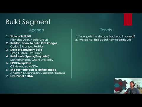 HPCW20: Build Introduction