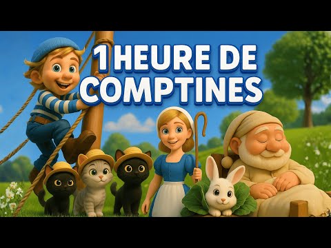 1 Heure de Comptines 🎉🎶 | Chansons pour Enfants 🧒 | Compilation de Comptines Célèbres en Français