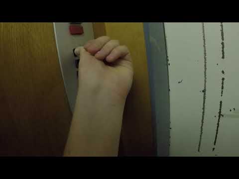 Amazing 1963 Kone traction elevator at Rautatienkatu 11A, Lahti, Finland