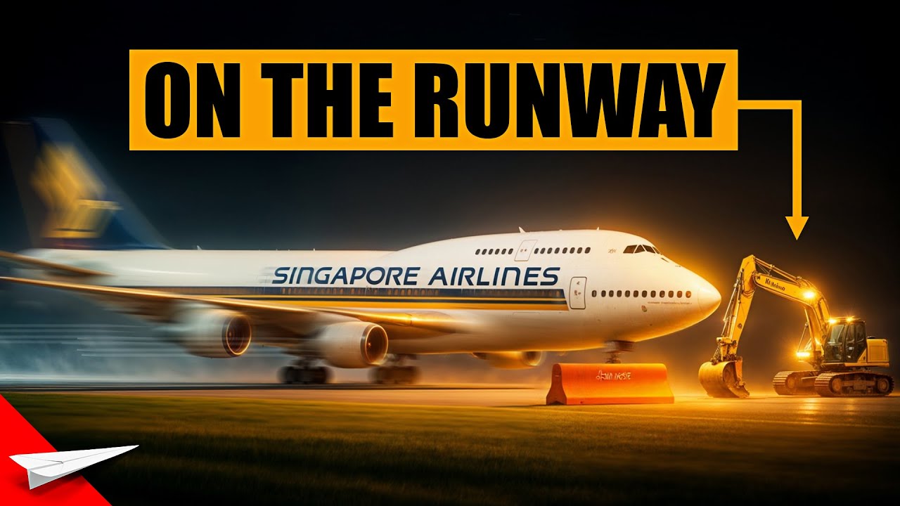 CRASHED Seconds Before Takeoff - Singapore Airlines 006